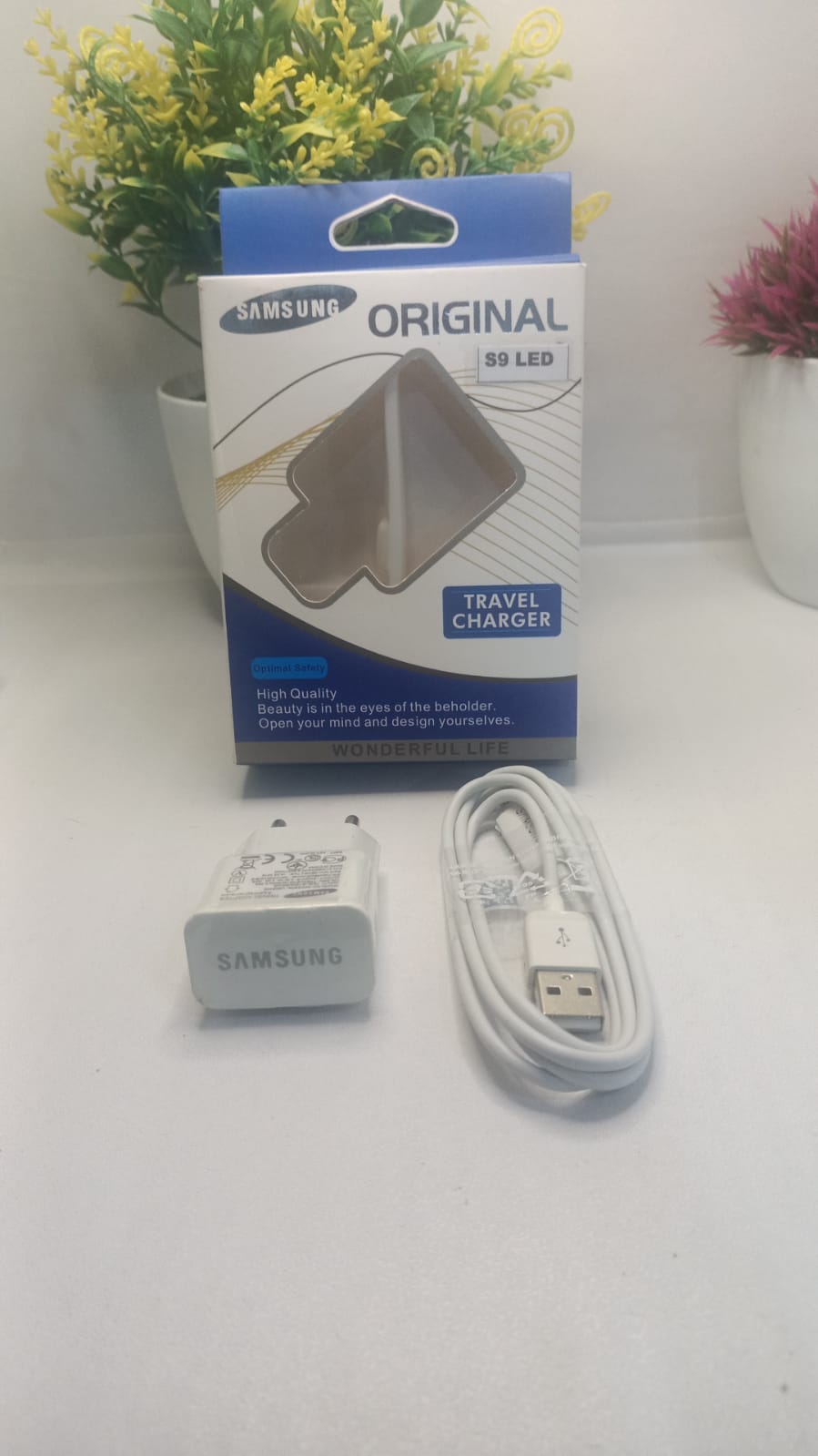 CHARGER SAMSUNG S9 LED