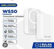 POWERBANK WIRELESS WELCOME 5000MAH (WS50)