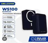 POWERBANK WIRELES WELCOME 10000MAH(WS100)